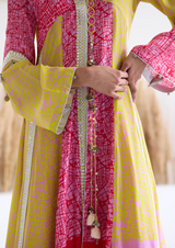 Lakeer Multicoloured Kali Suit Set