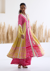 Lakeer Multicoloured Kali Suit Set