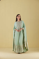 Zuri Cape Suit Set- RTS