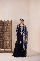 Khubani Short Shirt with Garara- RTS