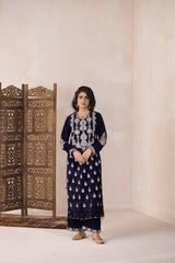 Khubani Straight Suit Set- RTS