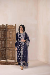 Khubani Straight Suit Set- RTS