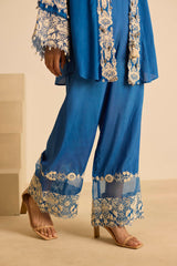 Sukoon Blue Front Open Top Set