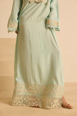 Sukoon Sky Blue Full Length Dress