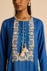 Sukoon Blue Full Length Dress