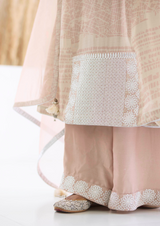 Lakeer Sidegather Suit Set (Dusky Pink)