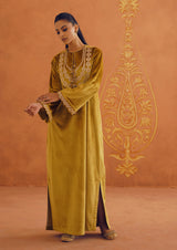 Zeba Mustard Long Dress