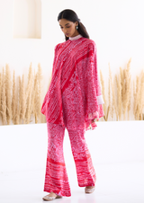 Lakeer Open Drape Set (Red)