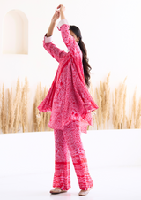 Lakeer Open Drape Set (Red)