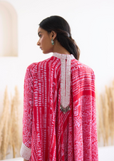 Lakeer Open Drape Set (Red)