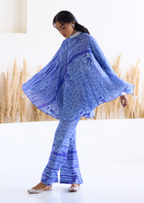 Lakeer Open Drape Set (Blue)