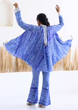 Lakeer Open Drape Set (Blue)