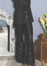 Ahora Sequenced Bellbottom Pants- RTS