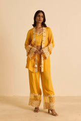 Sukoon Orange Front Open Top Set