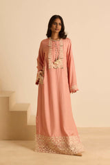 Sukoon Pink Full Length Dress