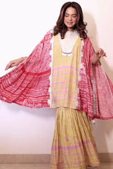 Lakeer Drape Cape with Garara