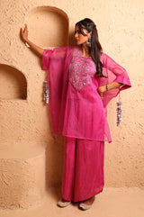 Rani Pink Kaftan Set