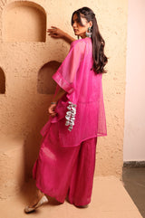 Rani Pink Kaftan Set