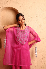 Rani Pink Kaftan Set