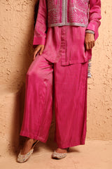 Rani Pink Waistcoat Set