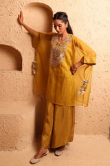 Ochre Kaftan Set
