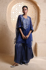 Midnight Blue Kaftan Set