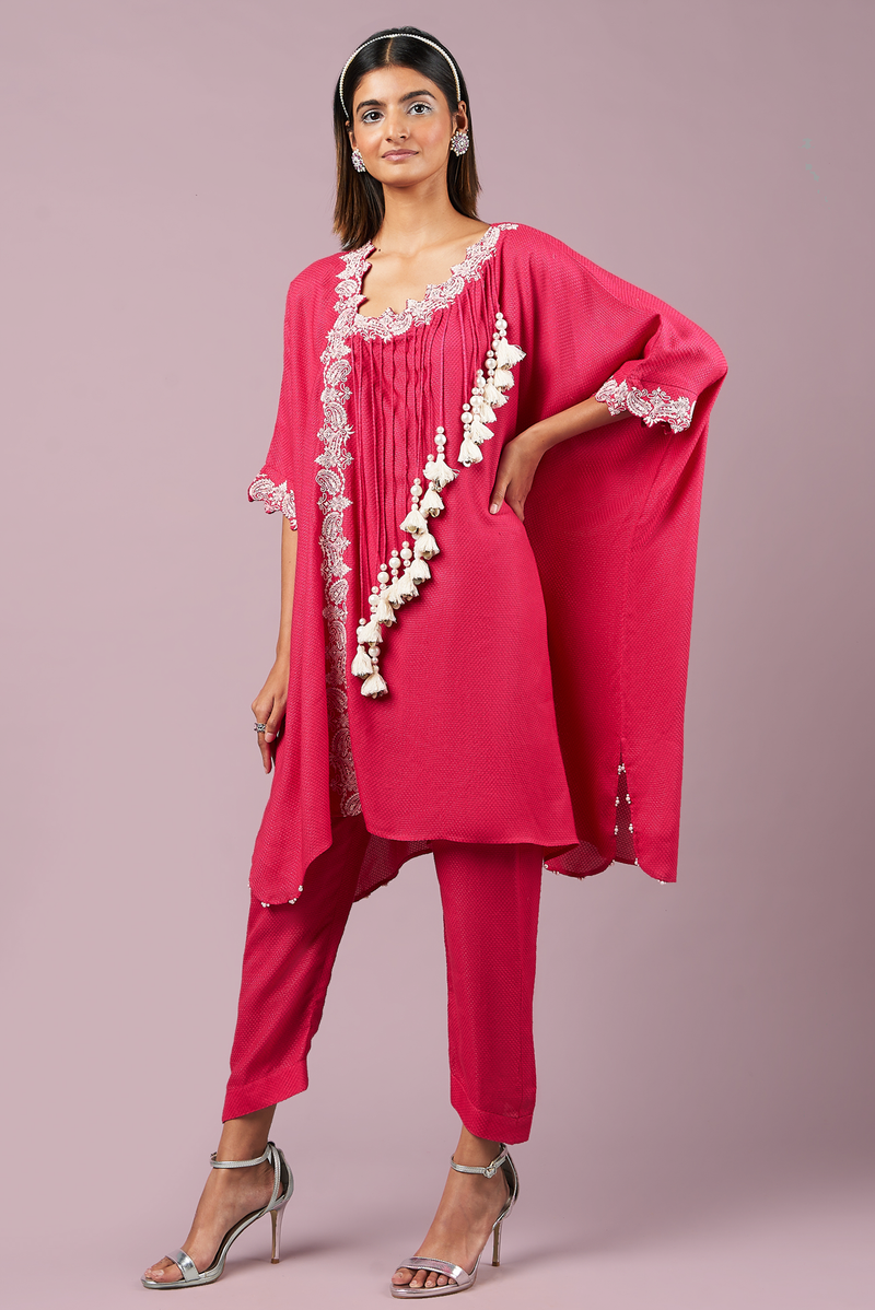 Pop Drop Kaftan Suit Set- RTS