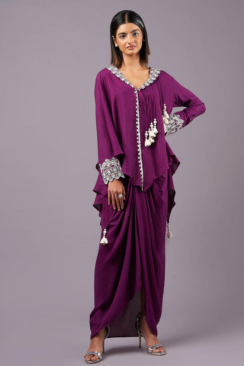 Pop Drop Drape Cape Set