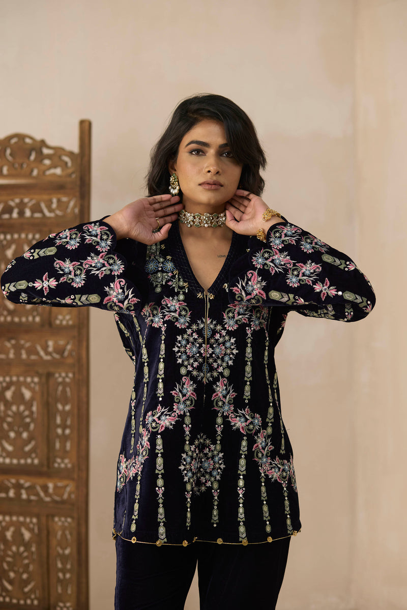 Khubani Coat Set