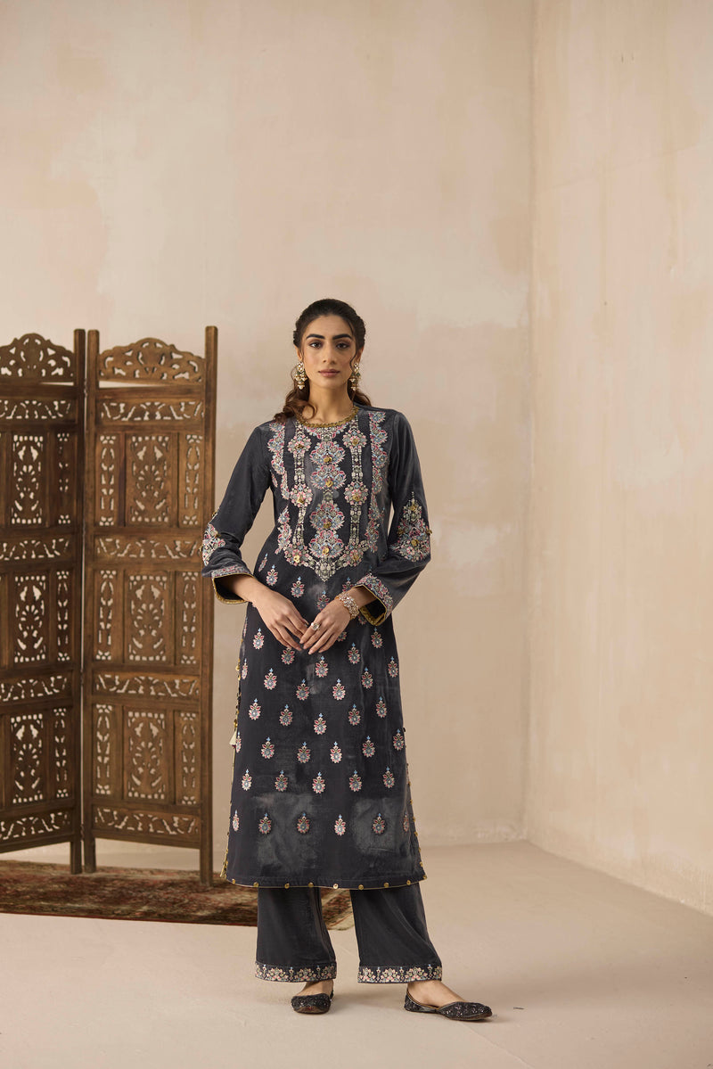 Khubani Straight Suit Set