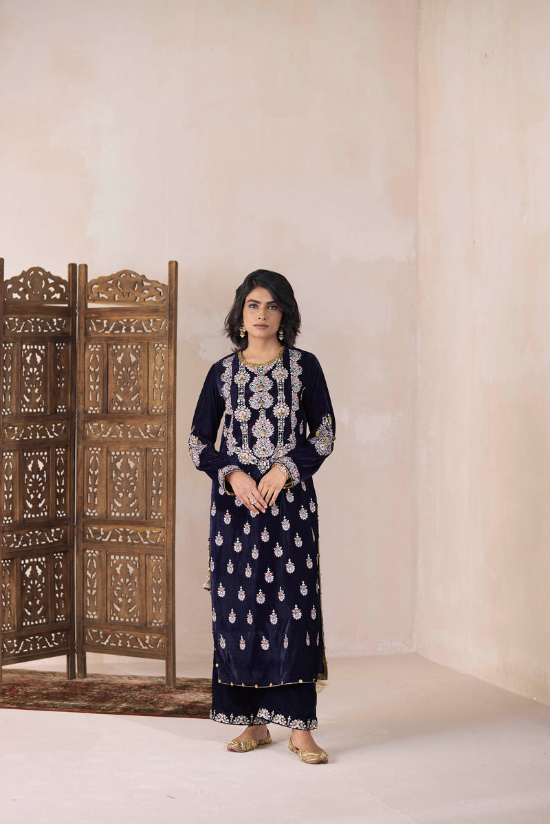 Khubani Straight Suit Set