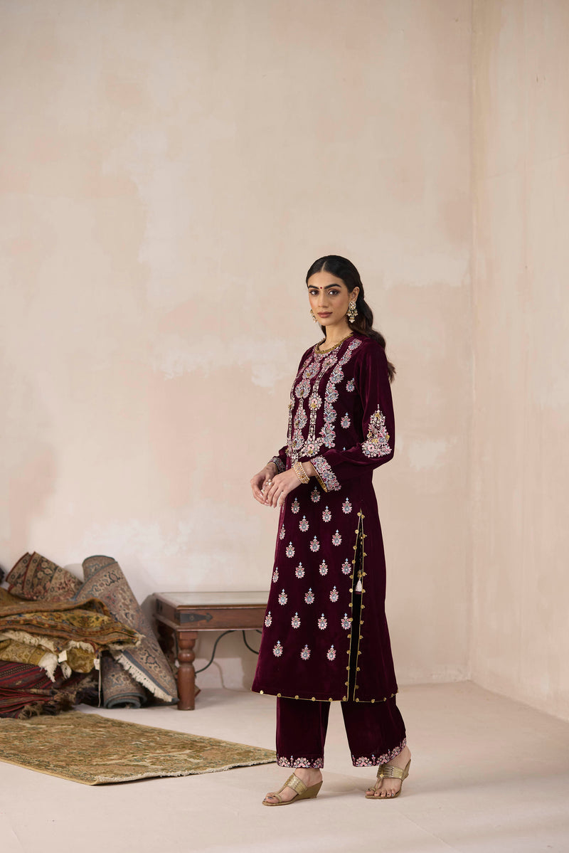 Khubani Straight Suit Set