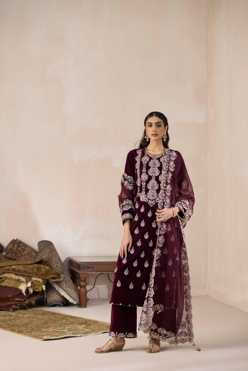 Khubani Straight Suit Set