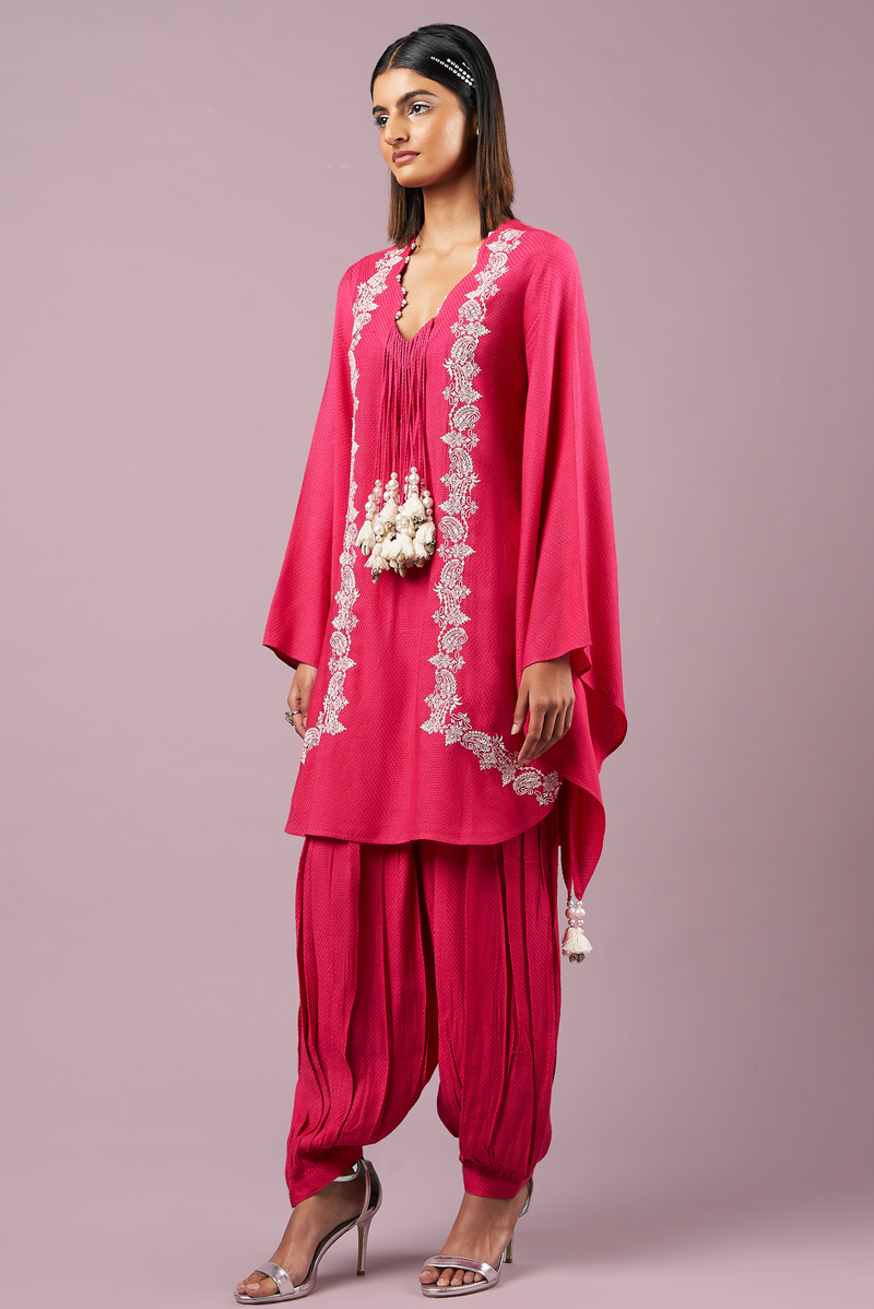 Pop Drop Kashmiri Kurta Set- RTS