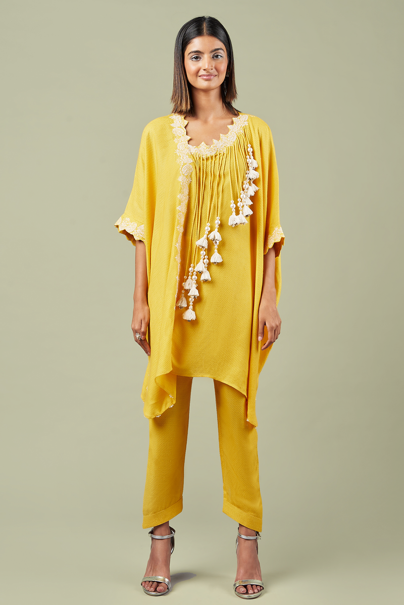 Pop Drop Kaftan Suit Set