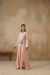 Noor Pink Full Length Dress