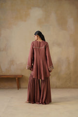 Noor Brown Full Length Dress