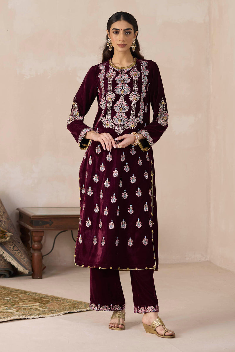 Khubani Straight Suit Set