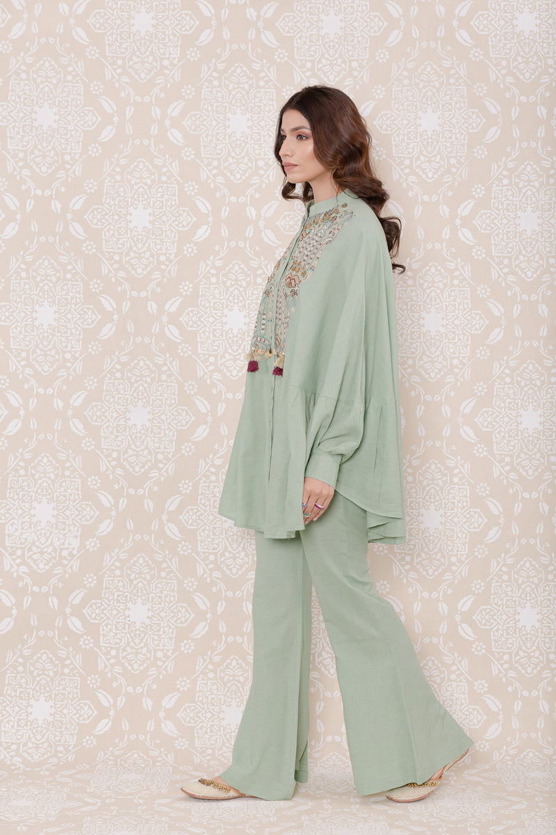 Inayat Drape Cape Set- RTS