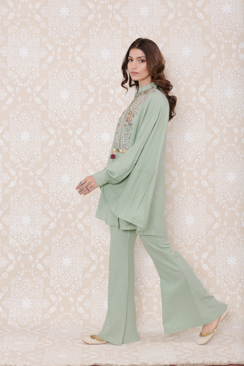 Inayat Drape Cape Set- RTS