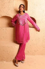 Rani Pink Back Kali Suit Set