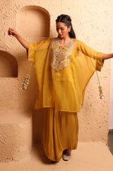 Ochre Kaftan Set