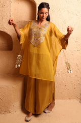 Ochre Kaftan Set