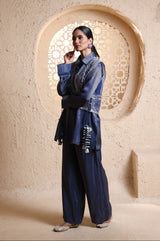 Midnight Blue Waistcoat Set