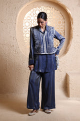 Midnight Blue Waistcoat Set