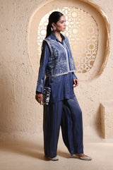 Midnight Blue Waistcoat Set
