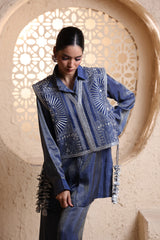 Midnight Blue Waistcoat Set