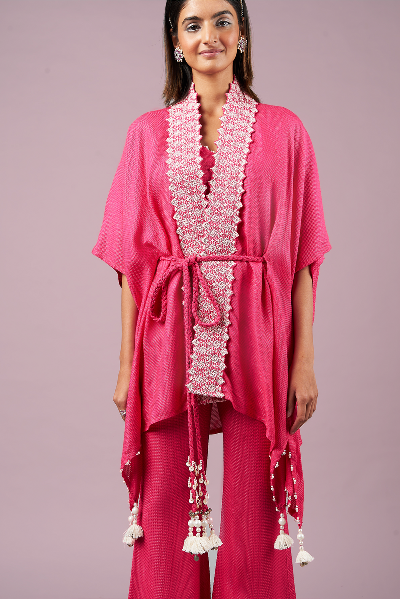 Pop Drop Open Kimono Set