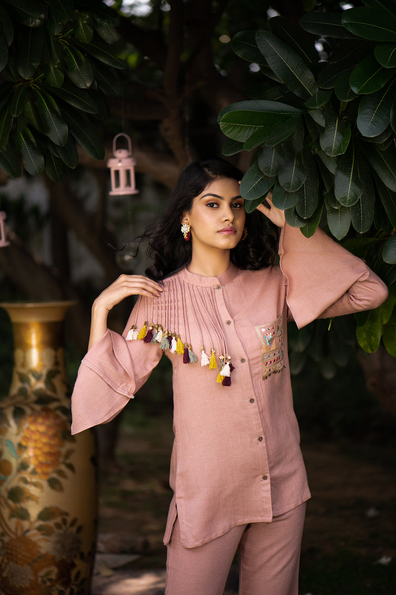 Jashn Pocket Shirt Set