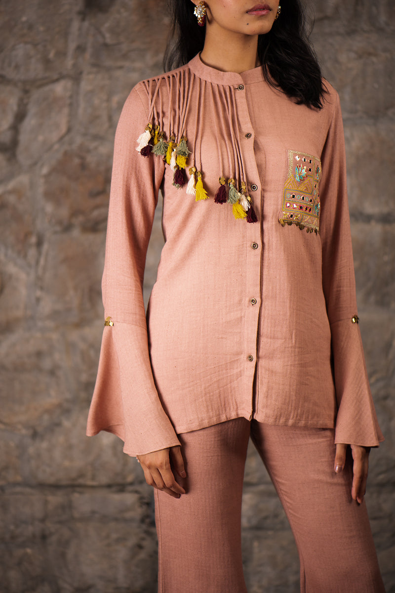 Jashn Pocket Shirt Set